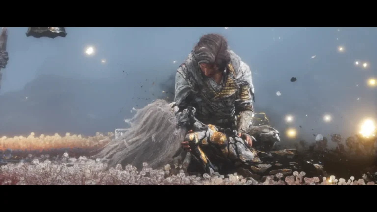 Clair Obscur: Expedition 33 ヴェルソとヴェルソの腕の中で倒れこむペイントレス