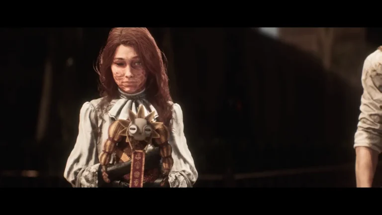 Clair Obscur: Expedition 33 エスキエのぬいぐるみを持ったアリシア