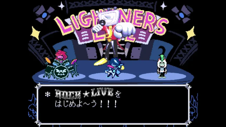 DELTARUNE ROCK☆LIVEをはじめよ～う！！！と言うミスター・テナ
