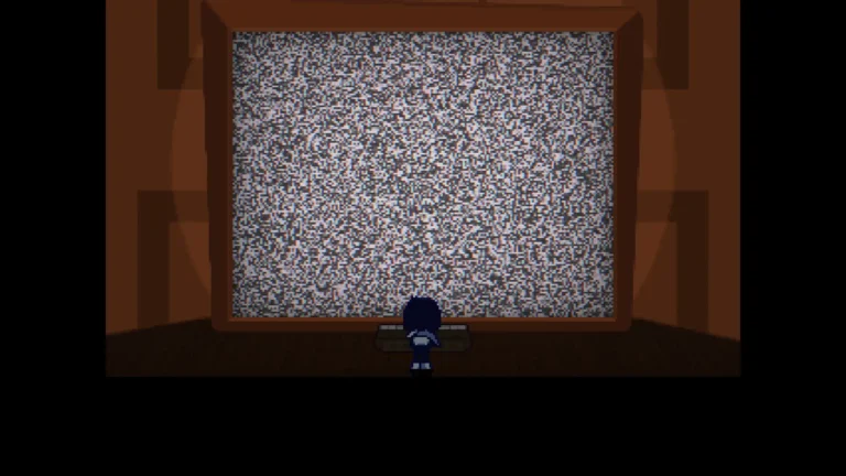 DELTARUNE 砂嵐のゲーム画面