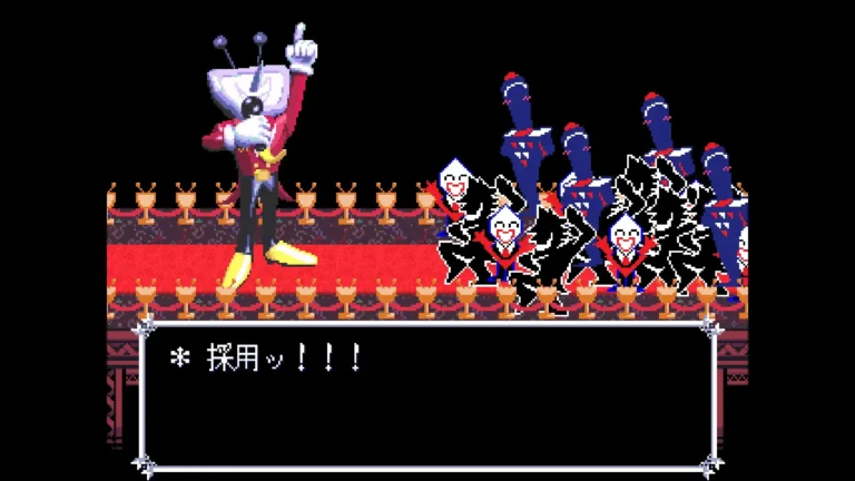 DELTARUNE 採用ッ!!!と言うミスター・テナ