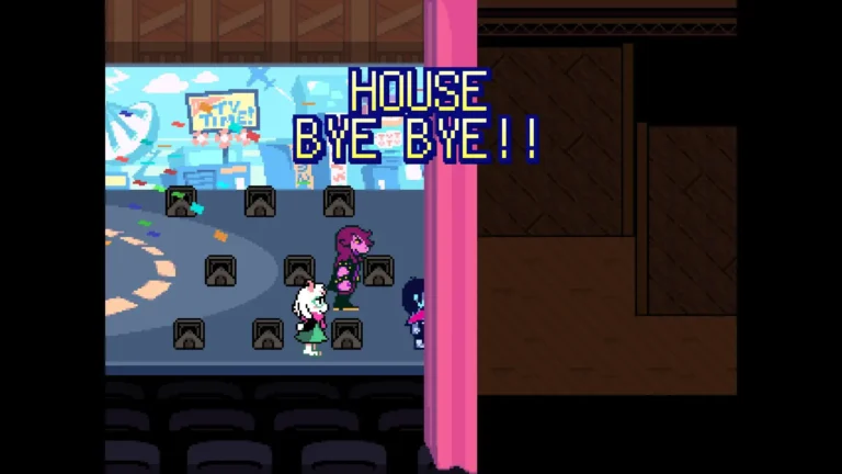 DELTARUNE HOUSEBYEBYE!!のテキスト