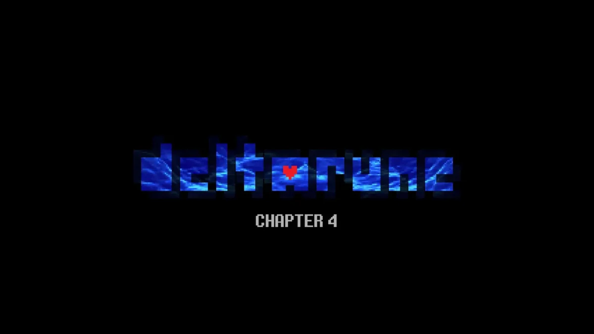 DELTARUNE チャプター4のロゴ