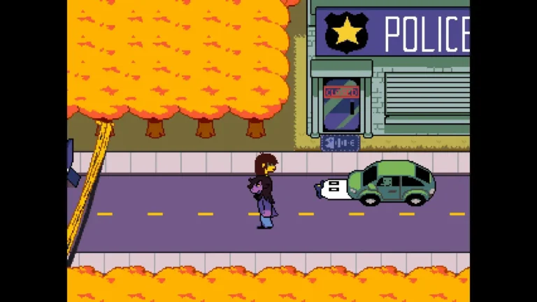 DELTARUNE ゆっくりと車の下敷きになるナプスタブルーク