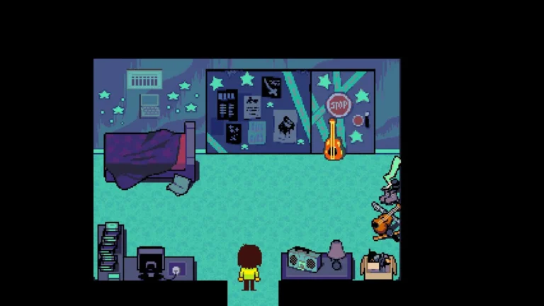 DELTARUNE ディセンバーの部屋とクリス
