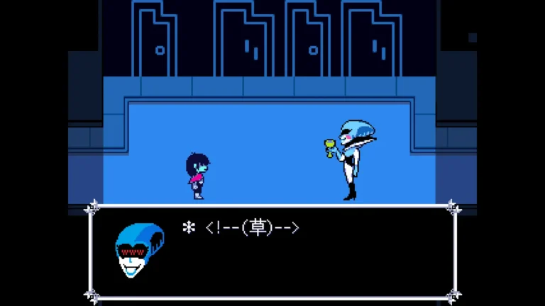 DELTARUNE 草と言うクイーン
