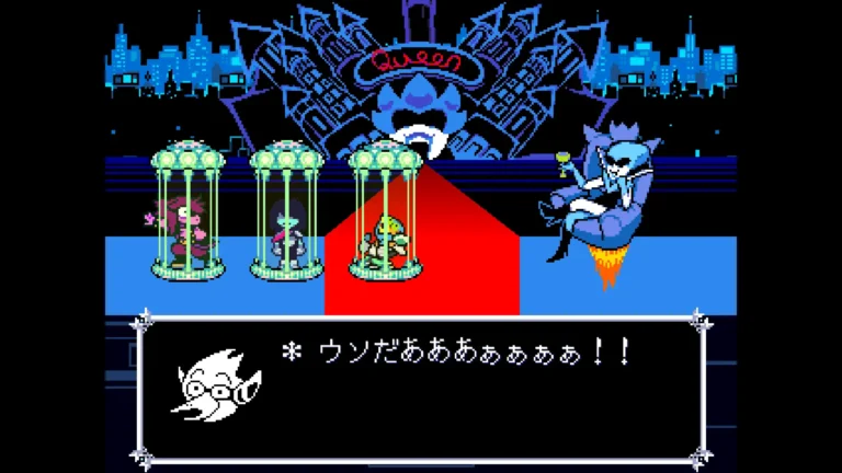 DELTARUNE ウソだあああぁぁぁぁ！！と嘆く捕まったバードリー