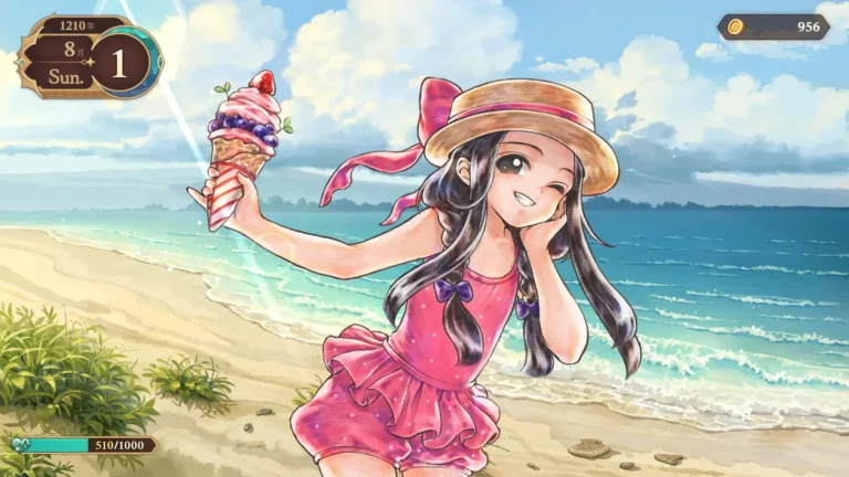プリンセスメーカー:予言の子供たち バカンスの画面