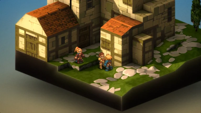 FFT 握手をするラムザとディリータ